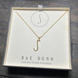 Rae Dunn “S” necklace
